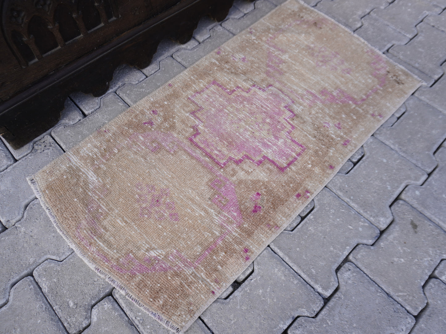 Hand Knotted Doormat 2x3 ft - skuy64
