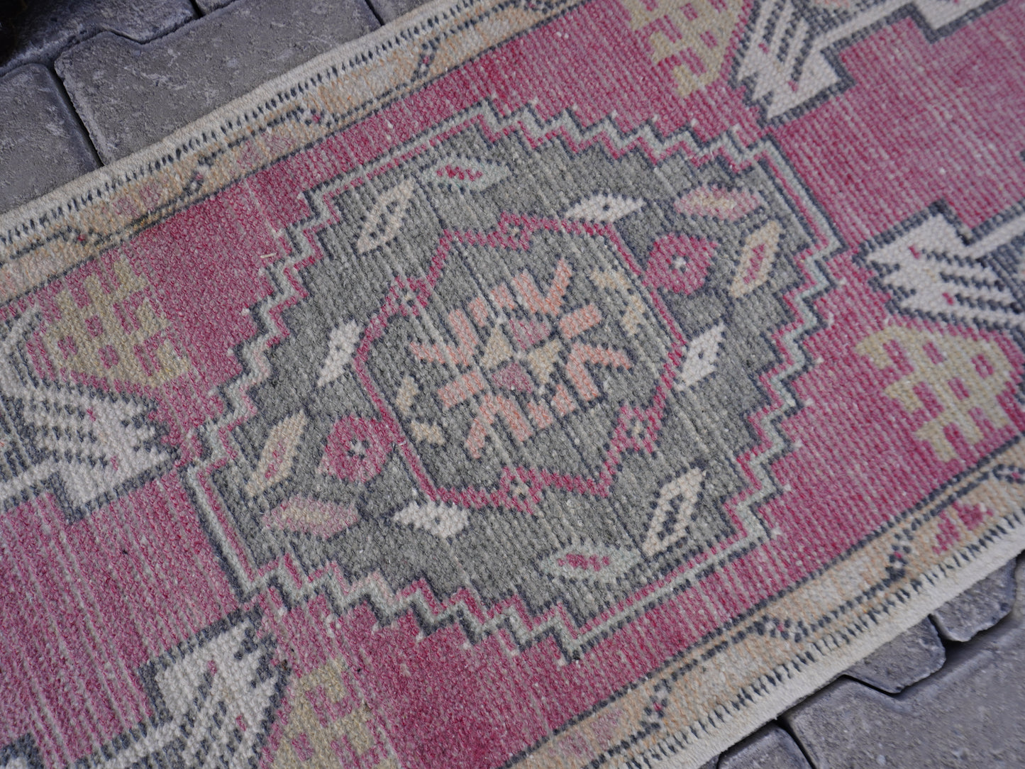 Hand Knotted Doormat 2x3 ft - skuy71