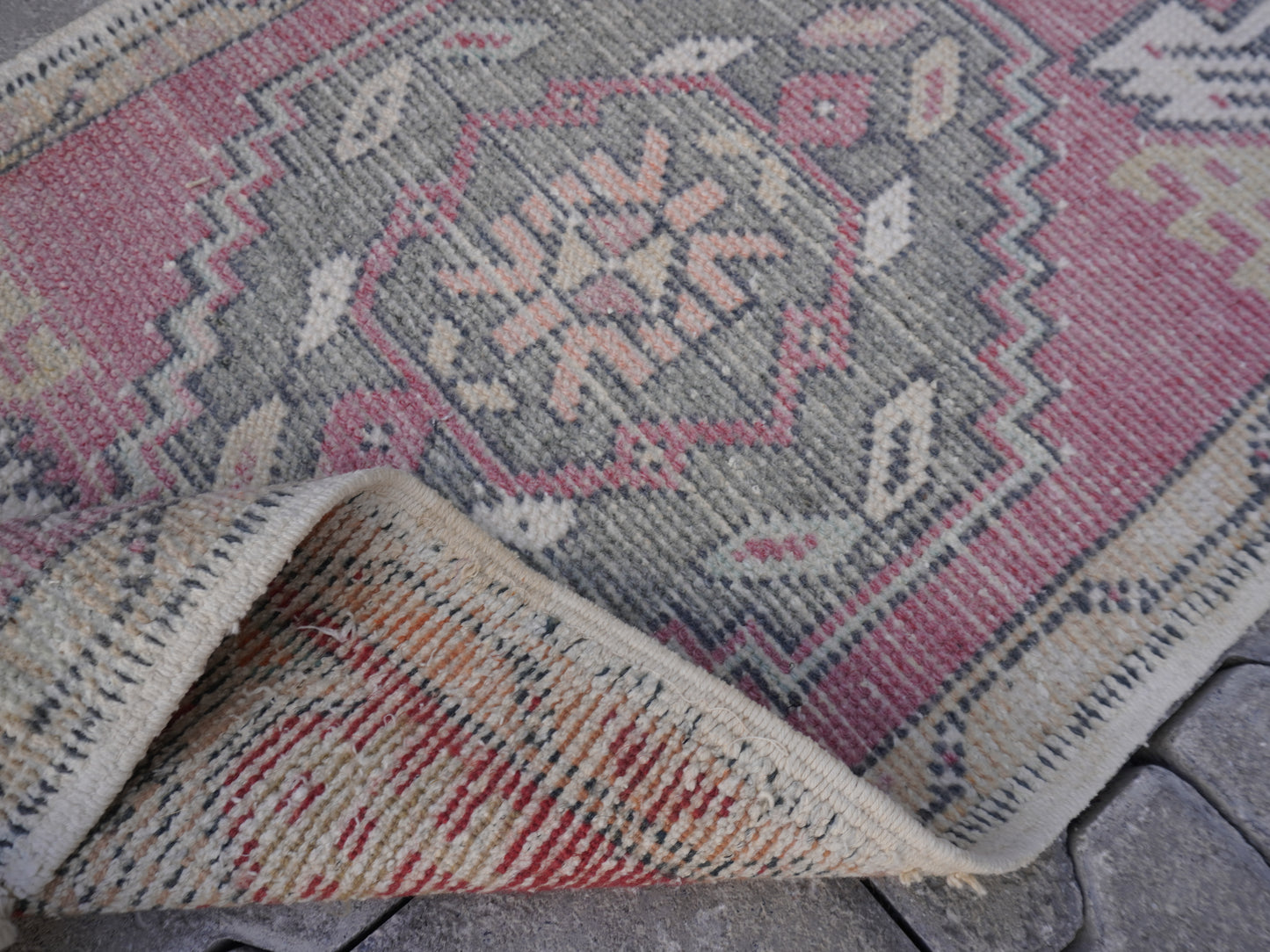 Hand Knotted Doormat 2x3 ft - skuy71