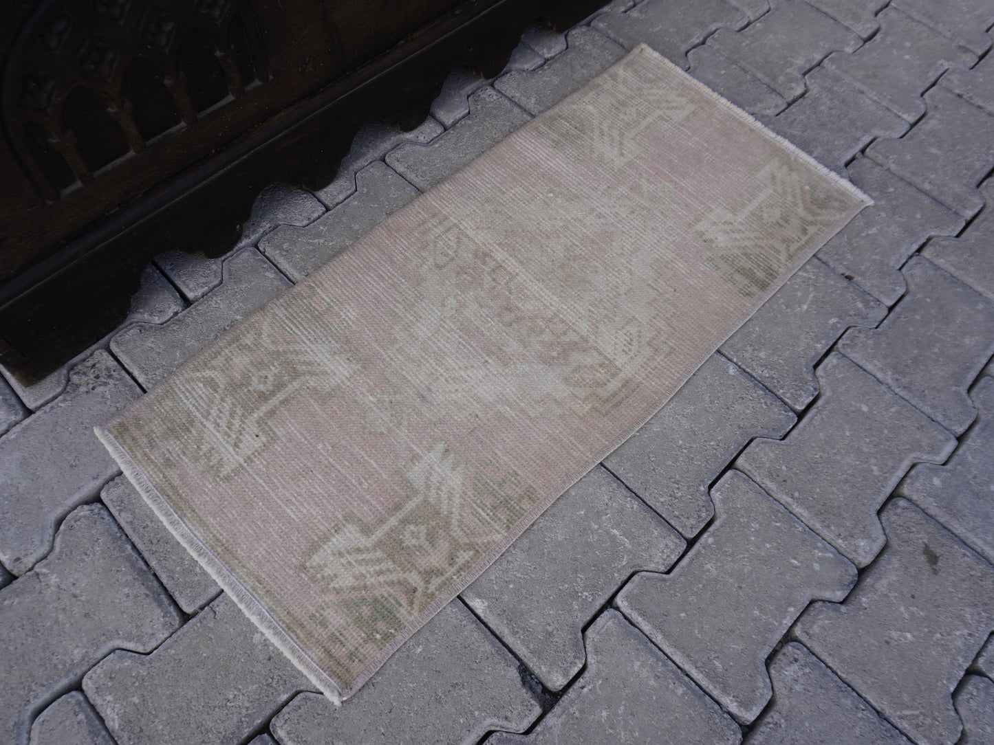 Hand Knotted Doormat 2x3 ft - skuy77