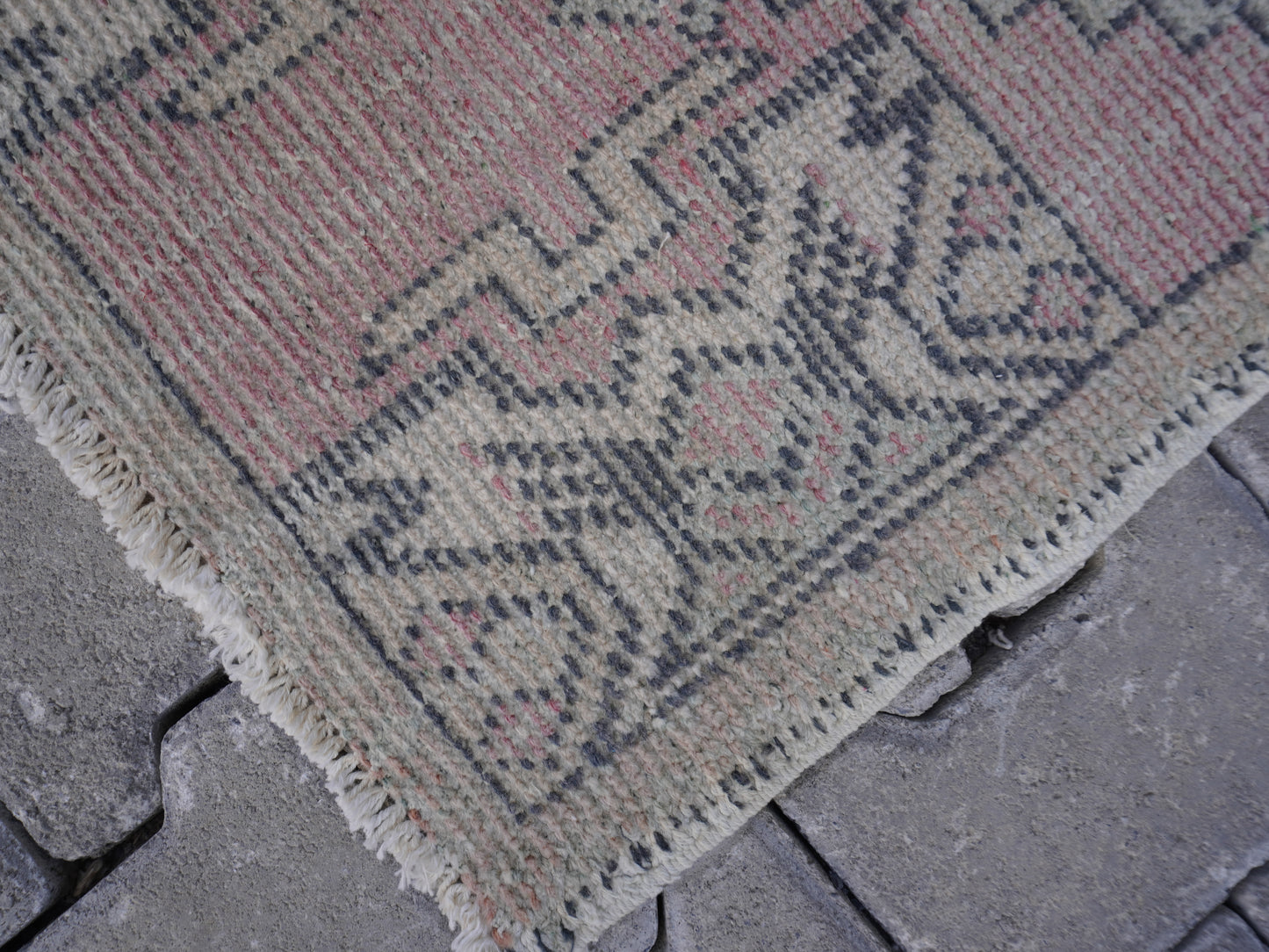 Hand Knotted Doormat 2x3 ft - skuy80