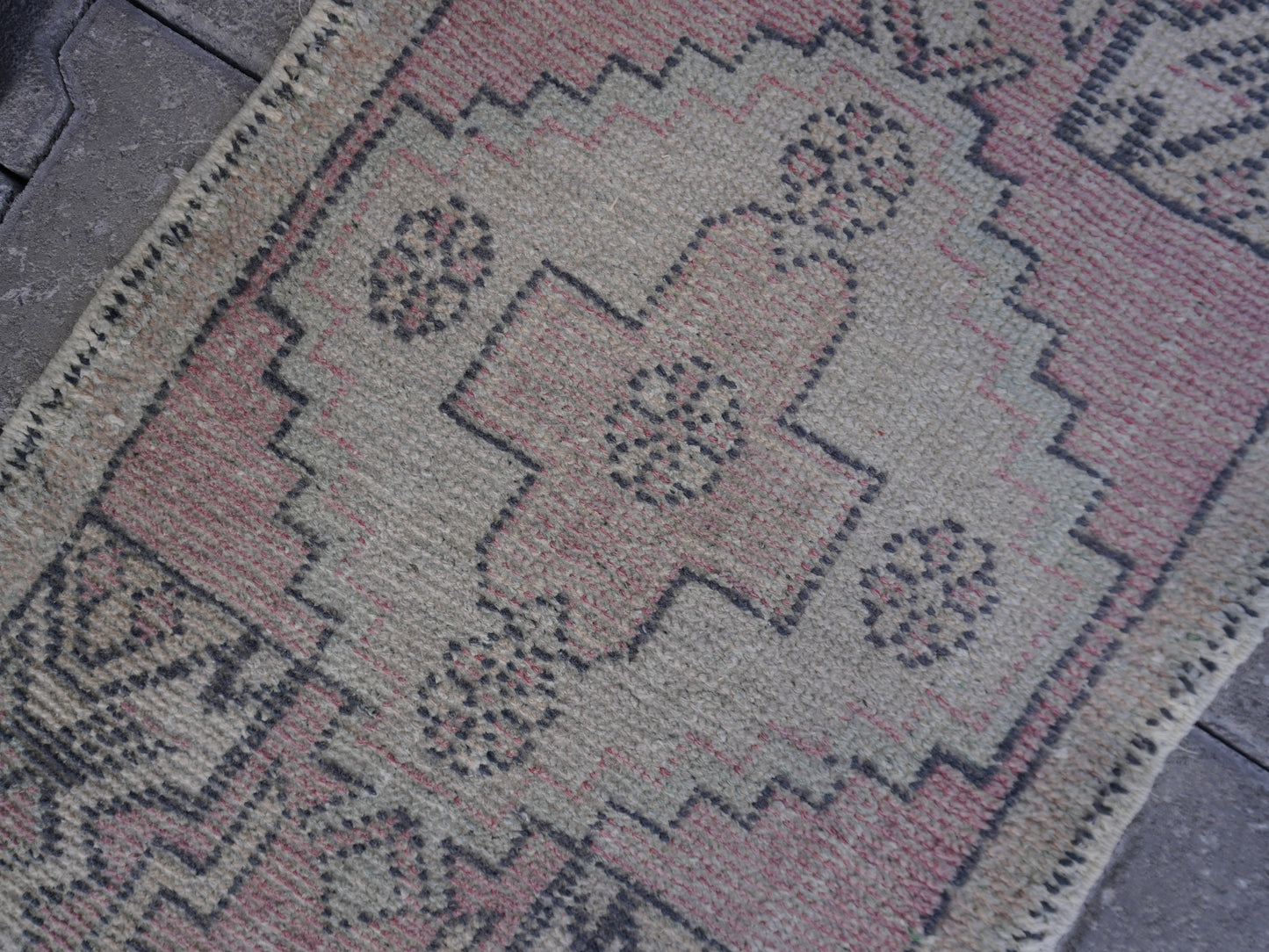 Hand Knotted Doormat 2x3 ft - skuy80