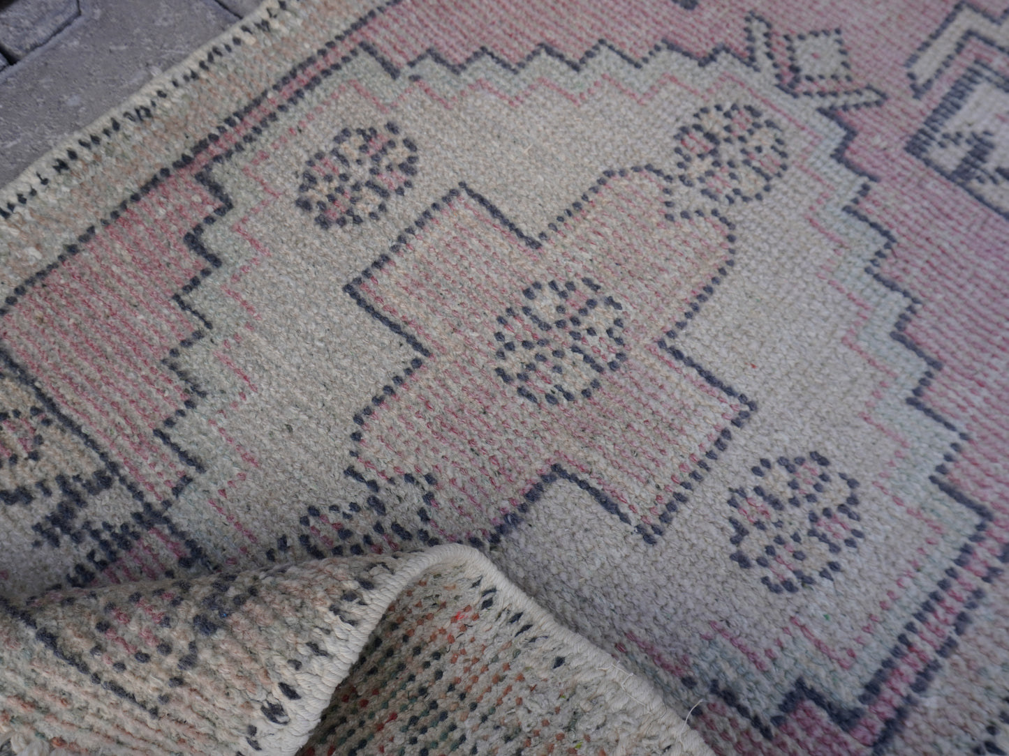 Hand Knotted Doormat 2x3 ft - skuy80