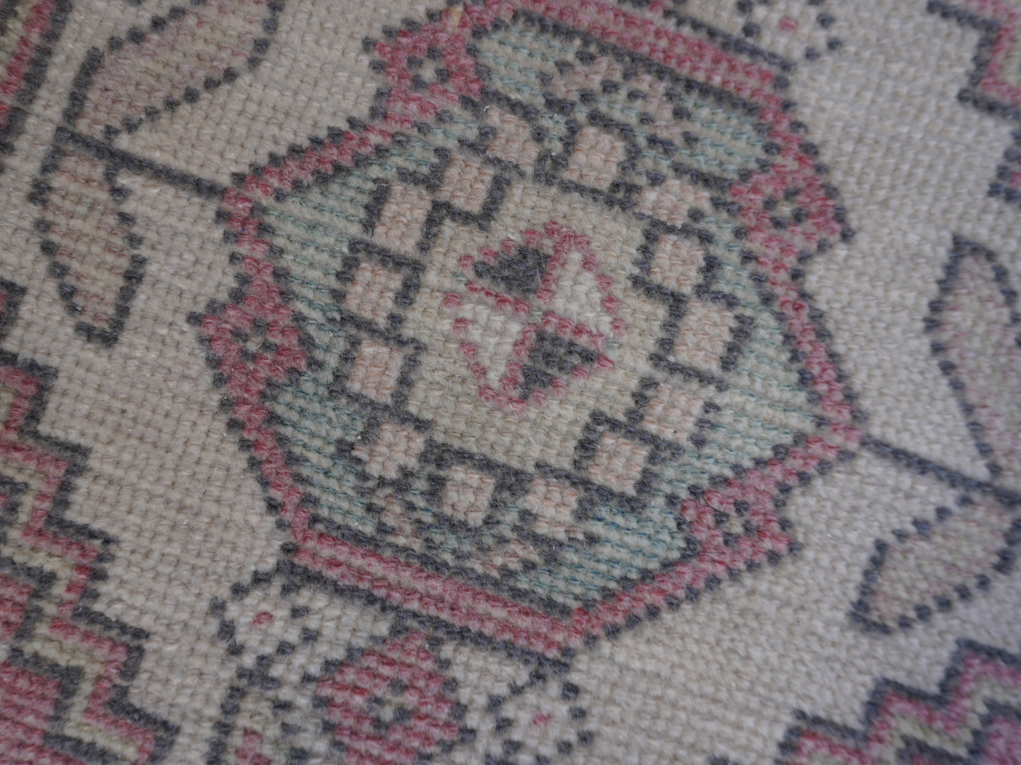 Hand Knotted Doormat 2x3 ft - skuy81