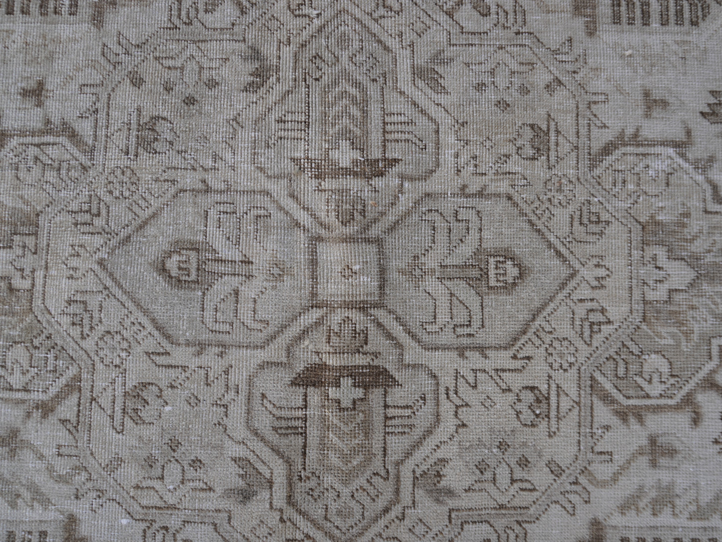 Oversize Hand Knotted Vintage Rug 10x14 ft - sku703