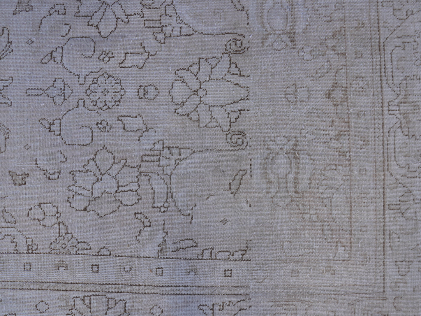 Neutral Large Wool Rug 9x12 ft - sku2012