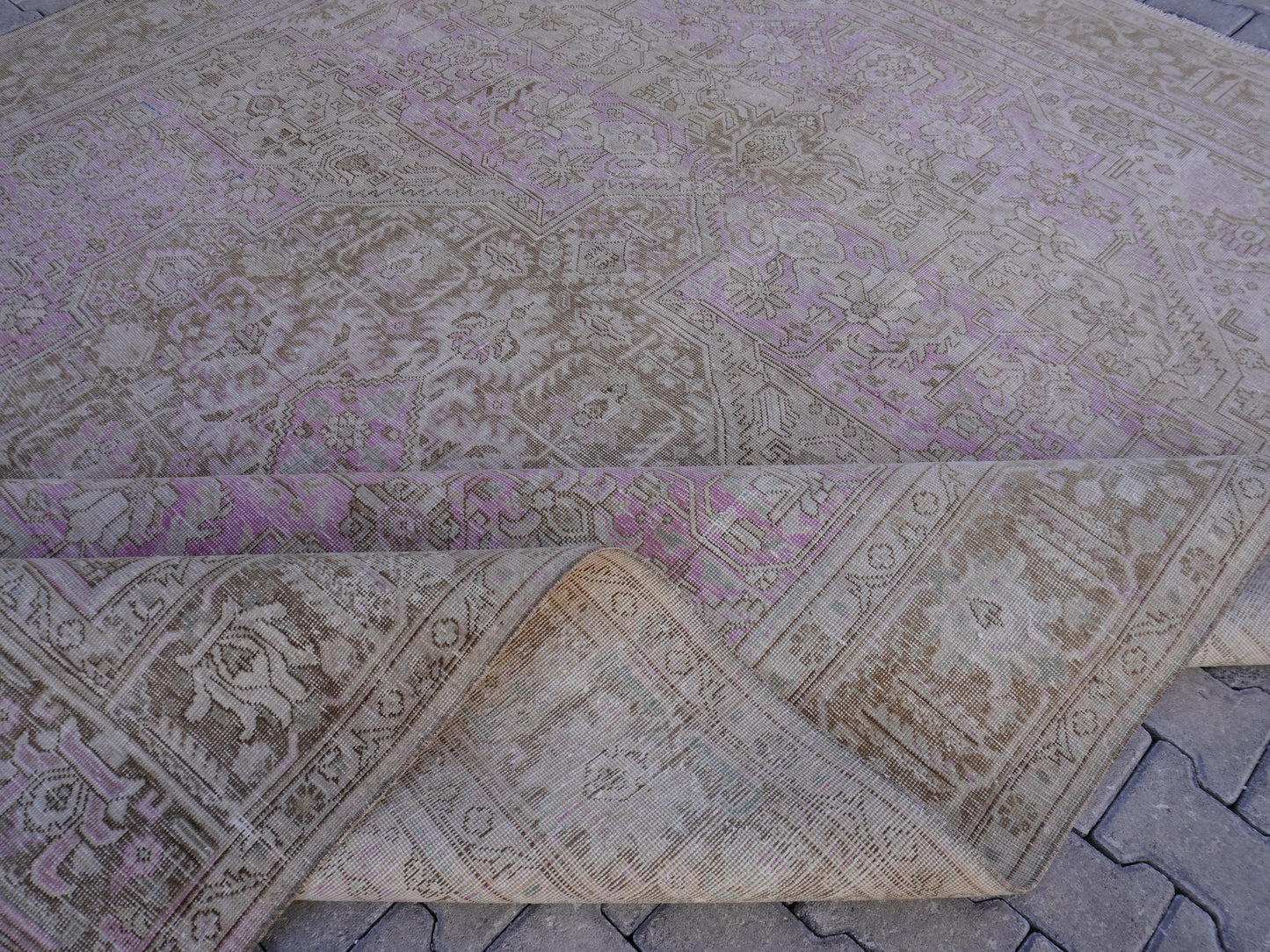 Oversize Neutral Wool Rug 10x12 - sku2036