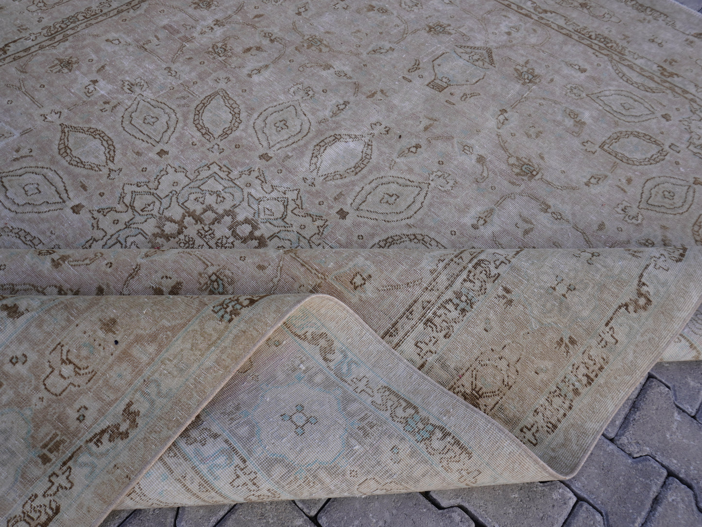 Vintage Large Area rug 8x11 - sku2006