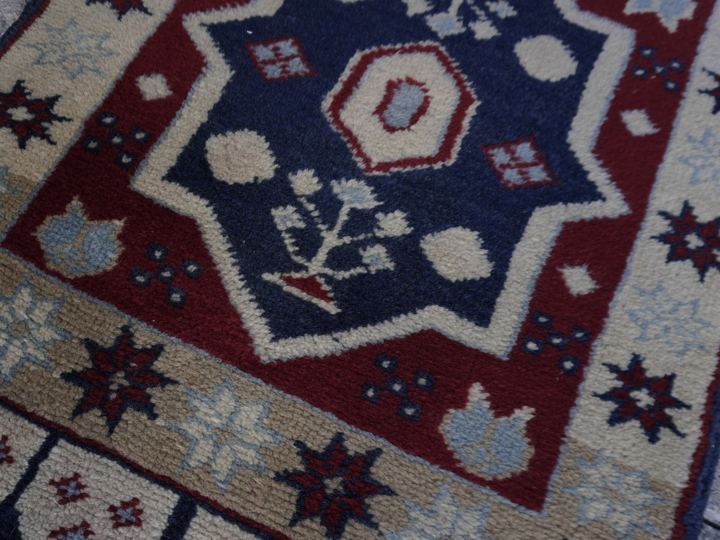 Hand Knotted Doormat 2x3 ft - skuy63