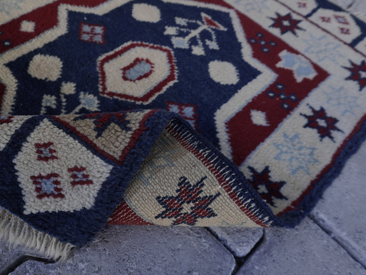 Hand Knotted Doormat 2x3 ft - skuy63