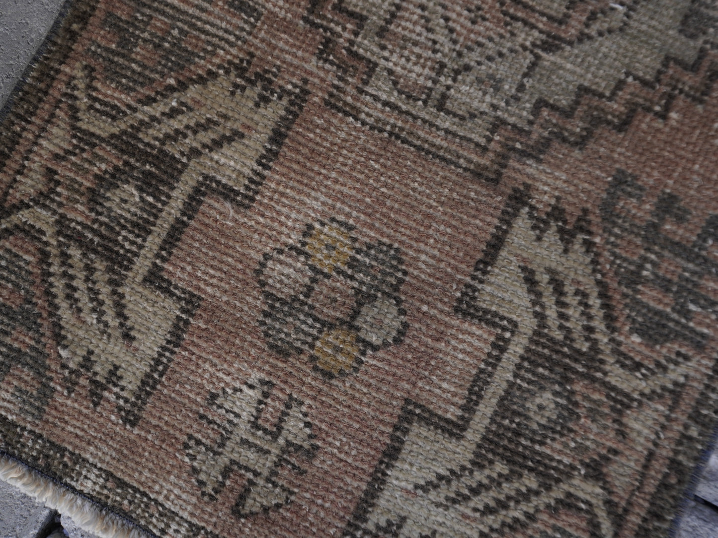 Hand Knotted Doormat 2x3 ft - skuy77