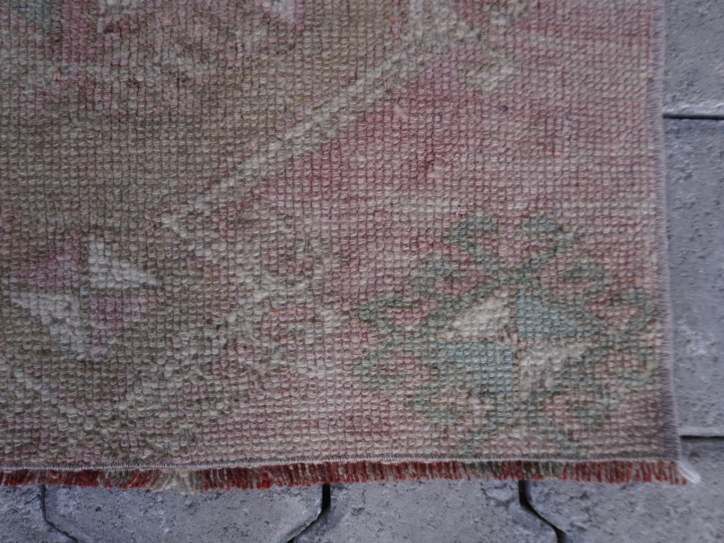 Hand Knotted Doormat 2x3 ft - skuy71