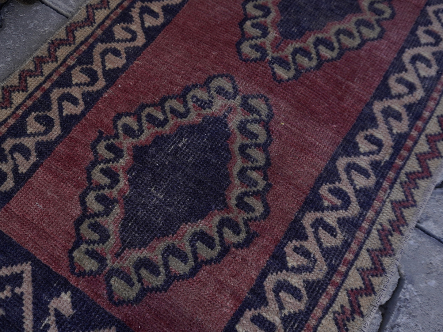 Hand Knotted Doormat 2x3 ft - skuy66