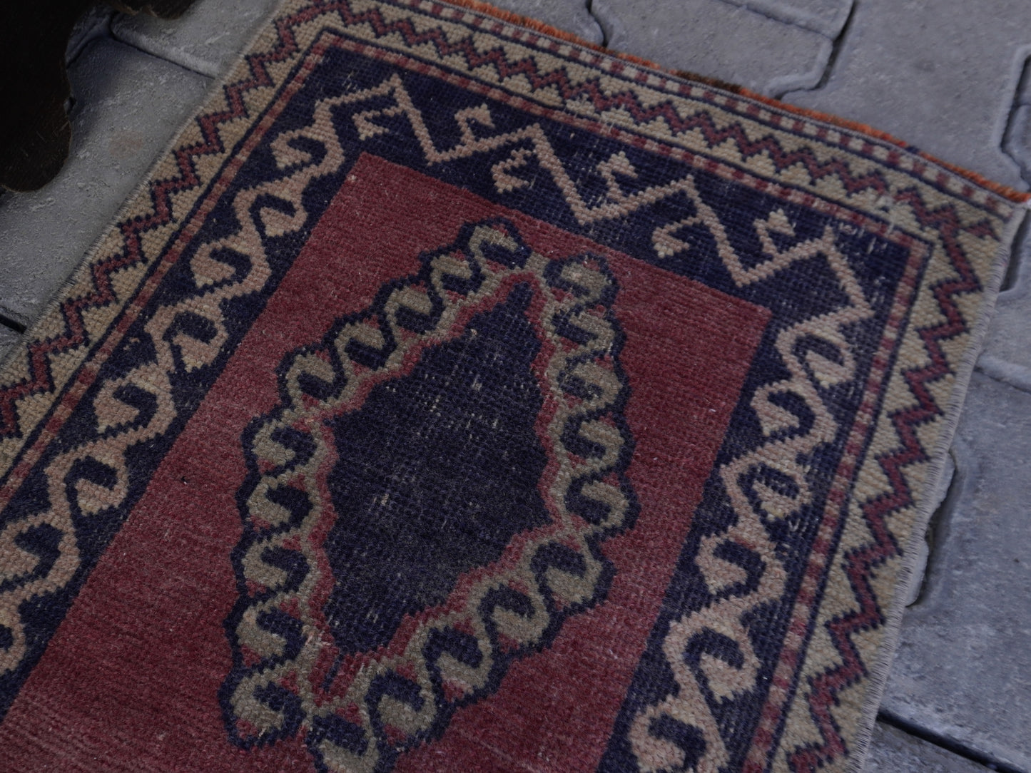 Hand Knotted Doormat 2x3 ft - skuy66