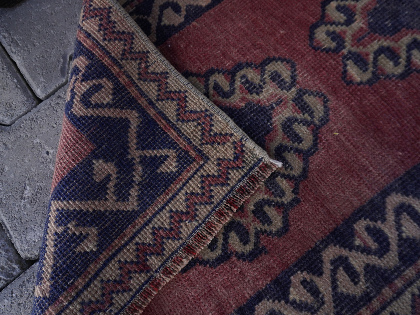 Hand Knotted Doormat 2x3 ft - skuy66