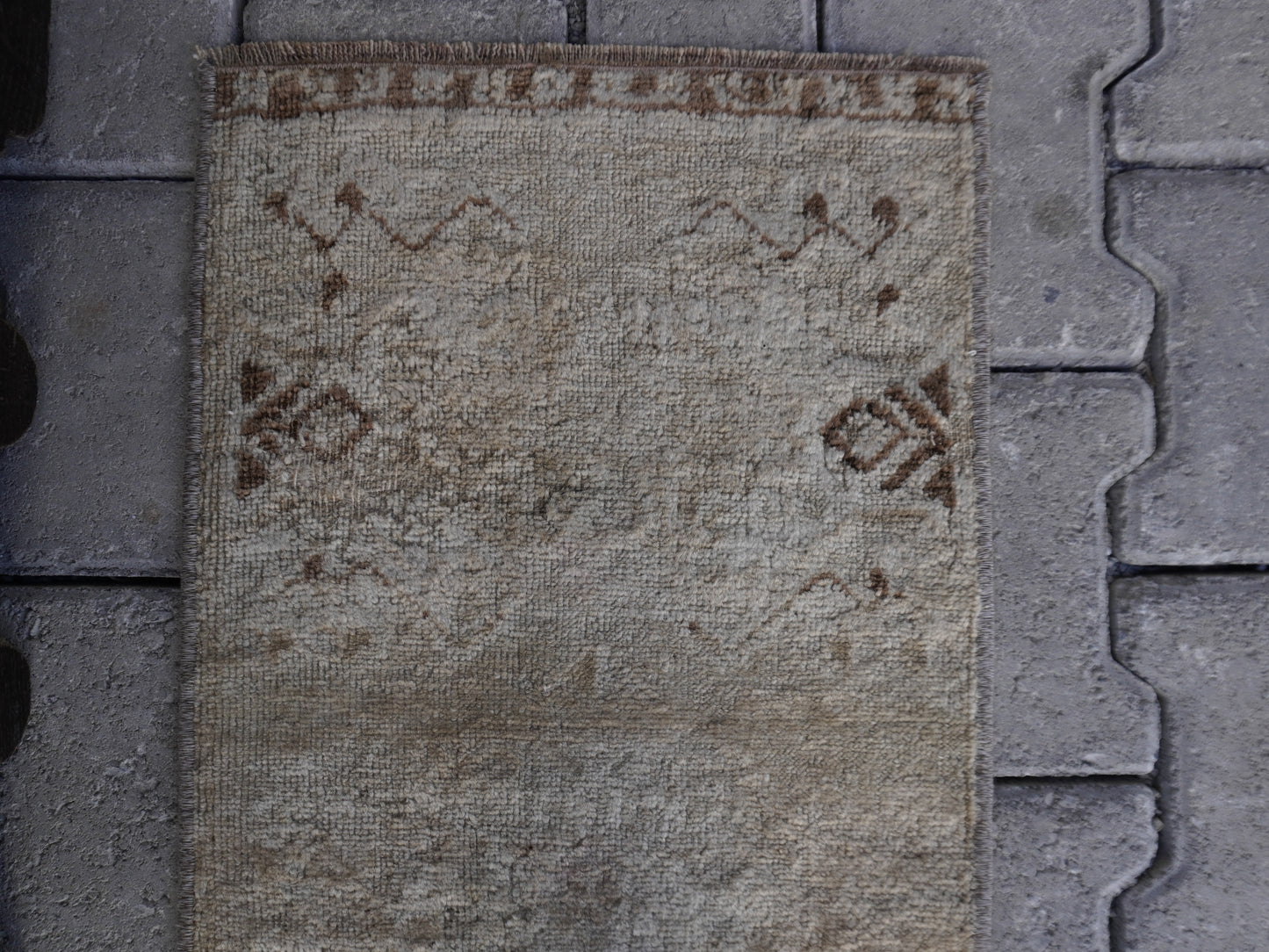 Hand Knotted Doormat 2x3 ft - skuy69