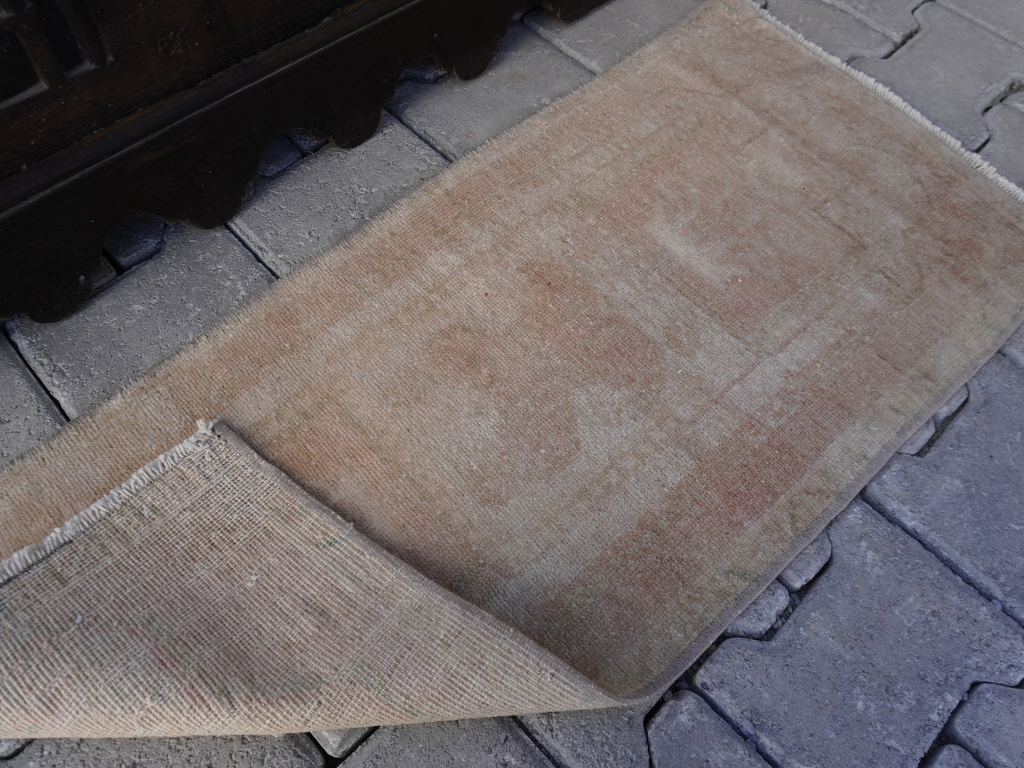 Hand Knotted Doormat 2x3 ft - skuy74
