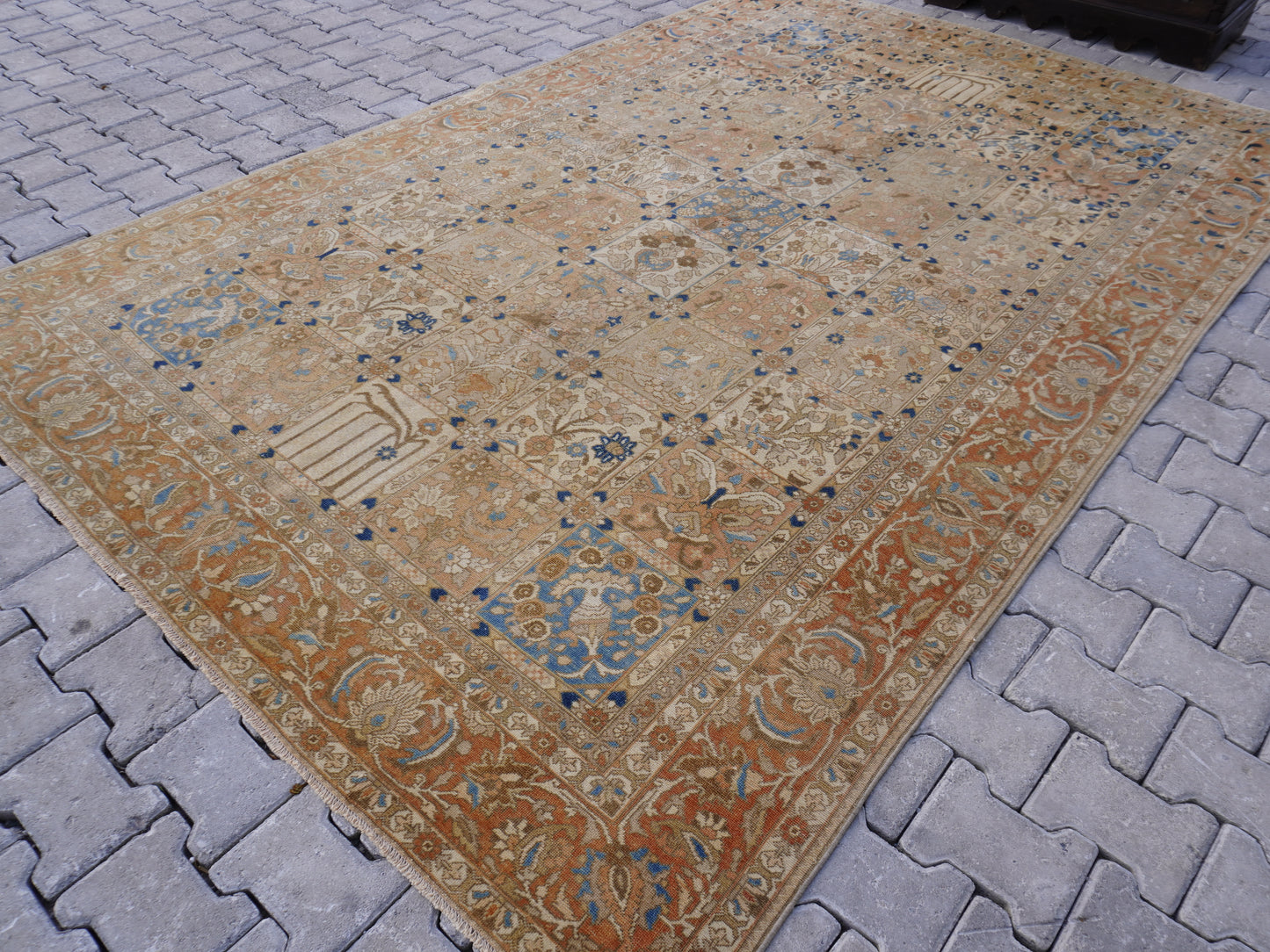 Vintage Persian Rug 7x10 ft - sku1725
