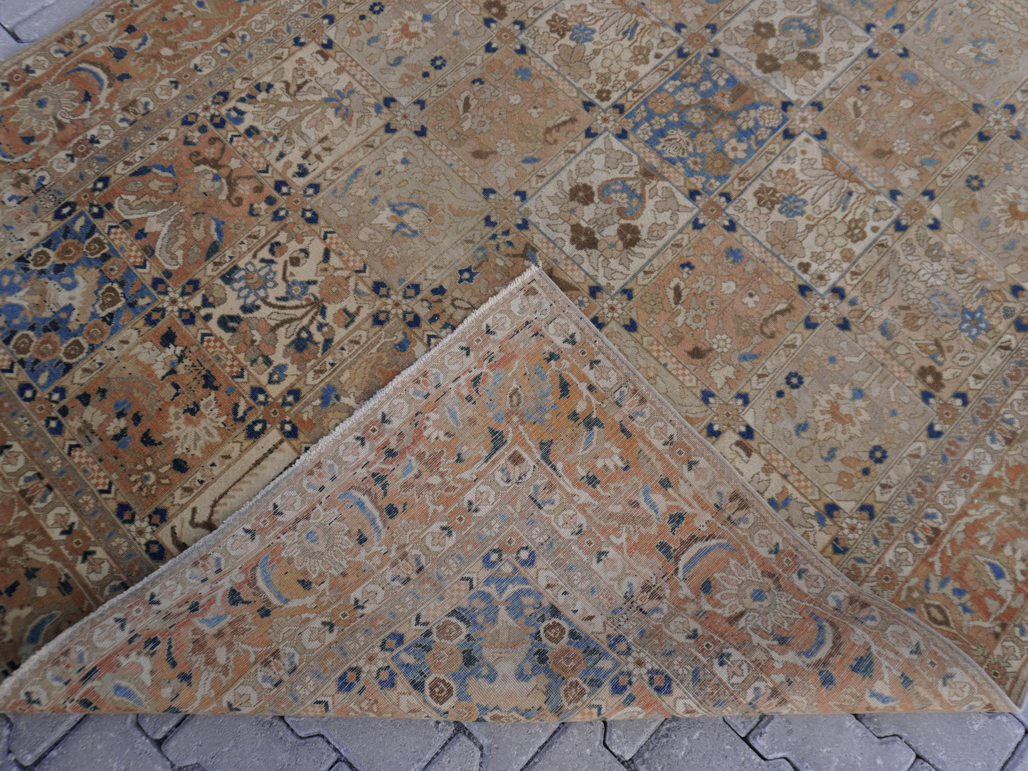 Vintage Persian Rug 7x10 ft - sku1725