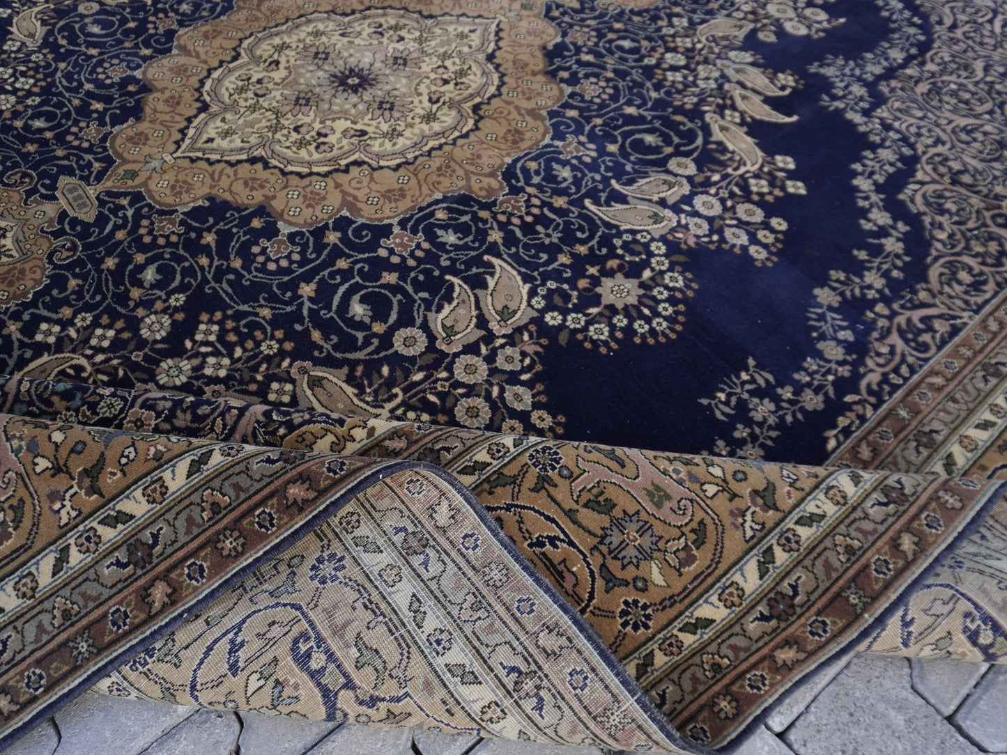 Kirman Vintage Oversized Rug 10x13 ft - sku1722