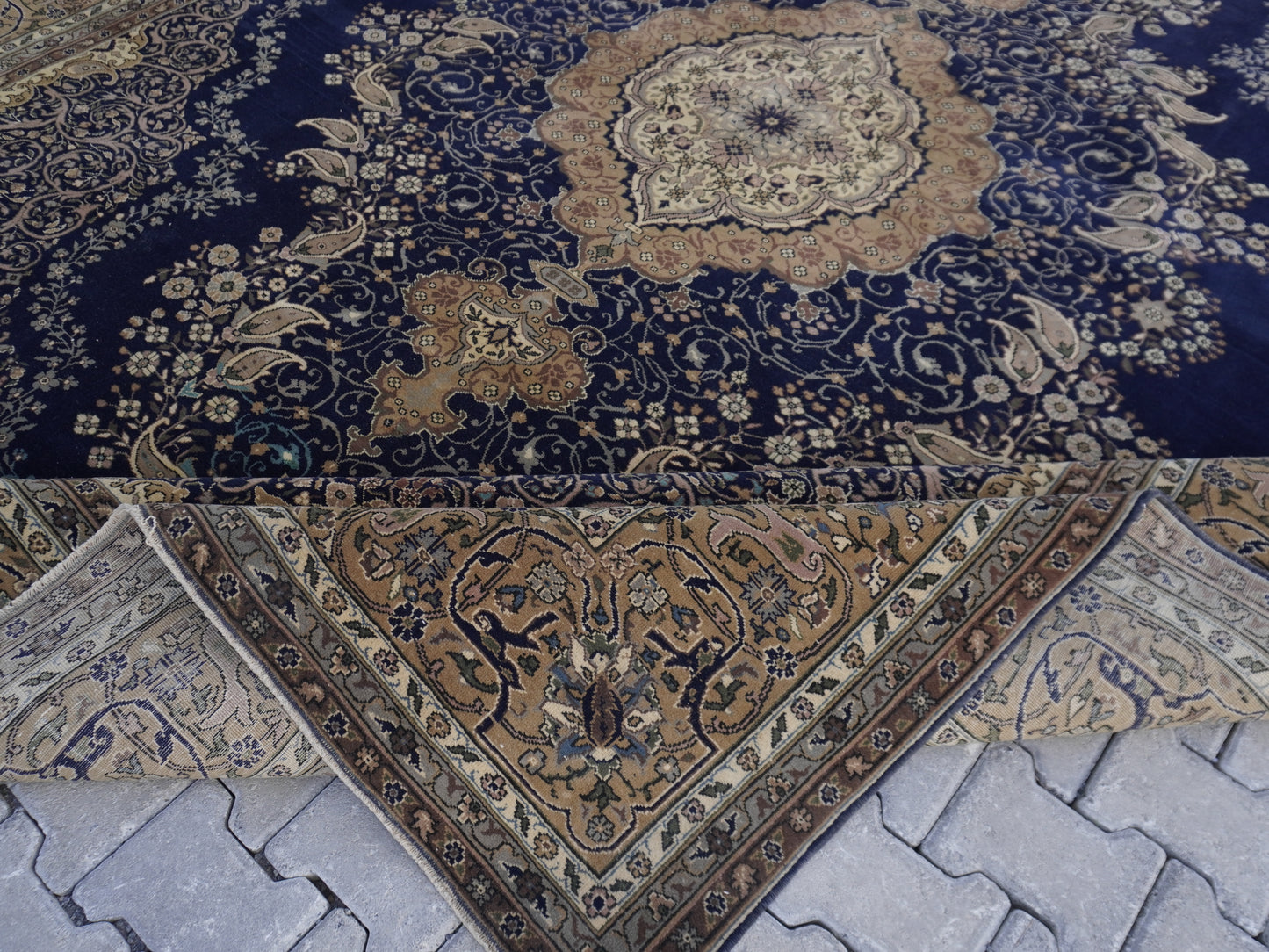 Kirman Vintage Oversized Rug 10x13 ft - sku1722