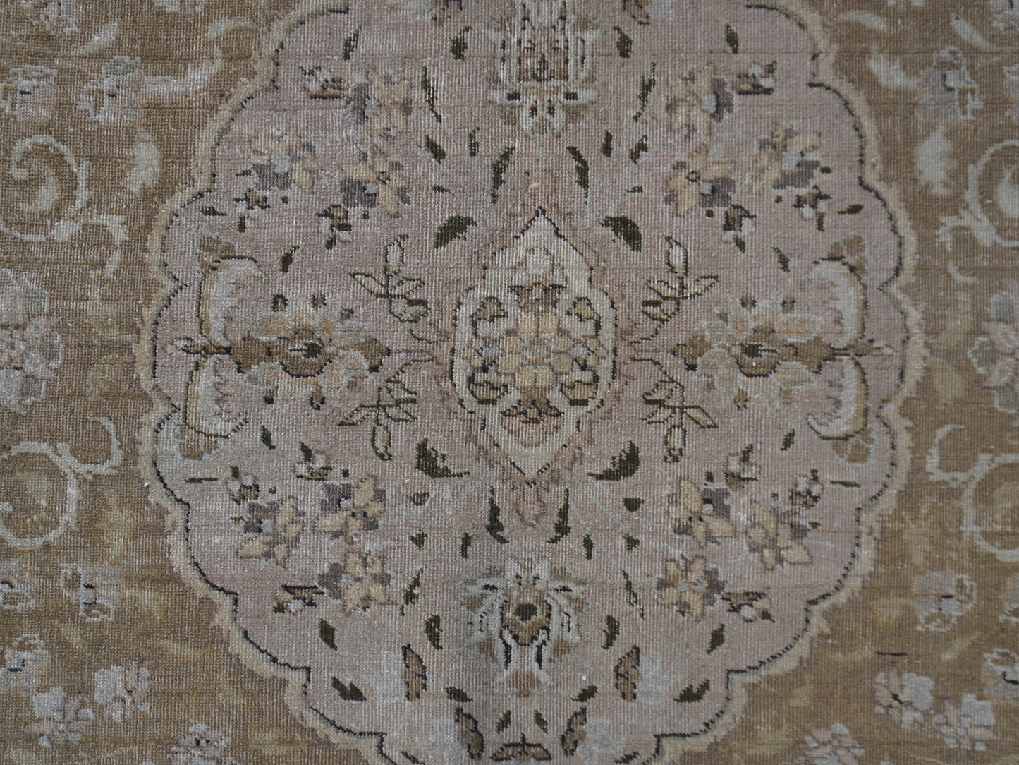 Wool Vintage Oversized Rug 8x9 ft - sku1717