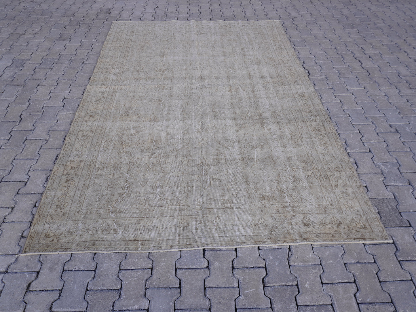 Turksih Vintage Rug 6x10 ft - skuf167