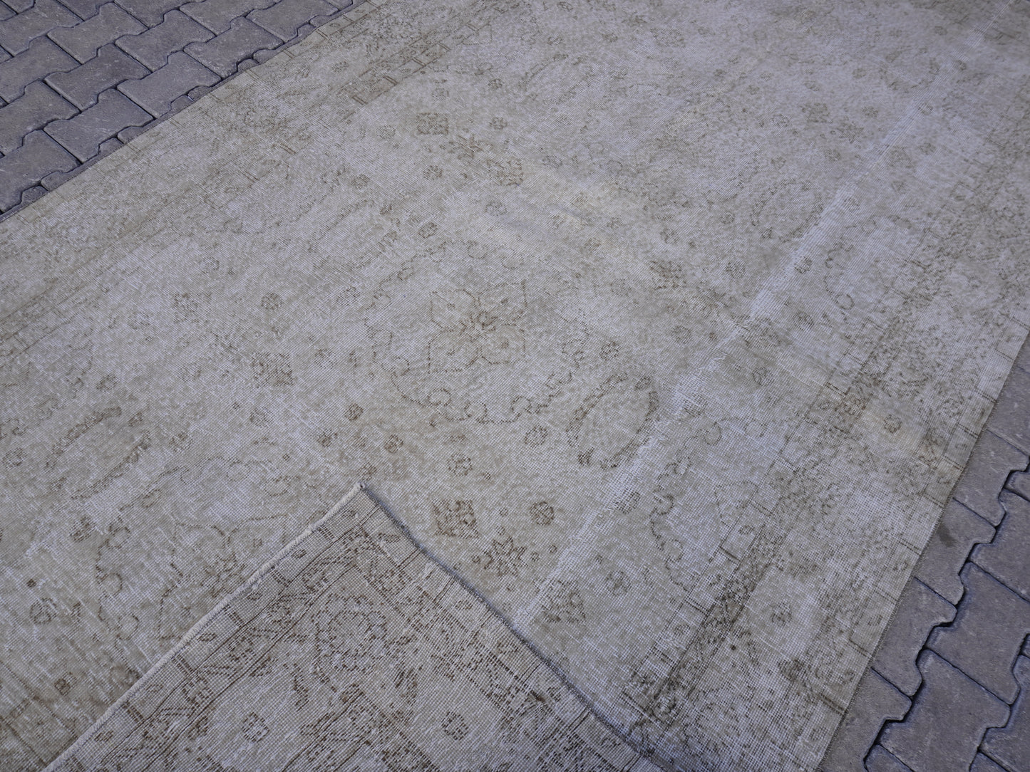 Vintage Rug Wool 6x11 ft - skuf171