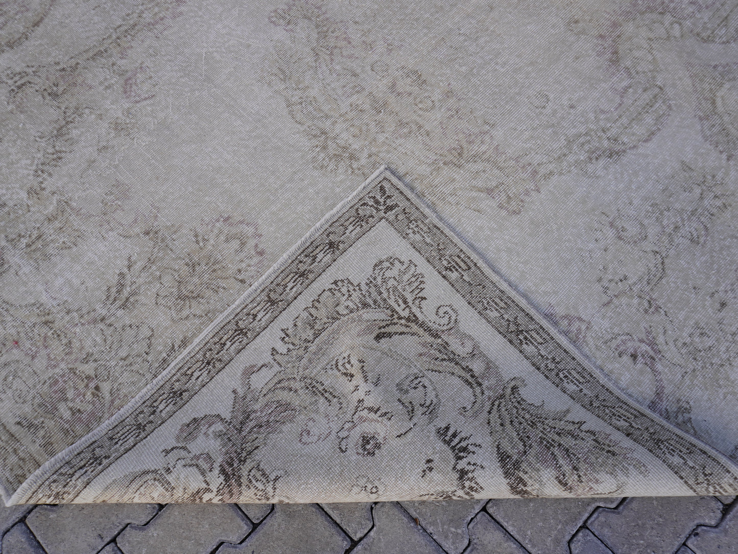 Wool Turkish Rug 7x10 ft - skuf304