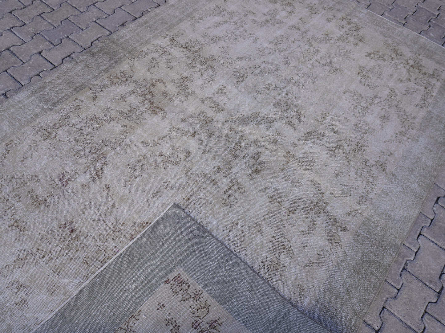 Turkish Vintage Rug 6x9 ft - skuf192