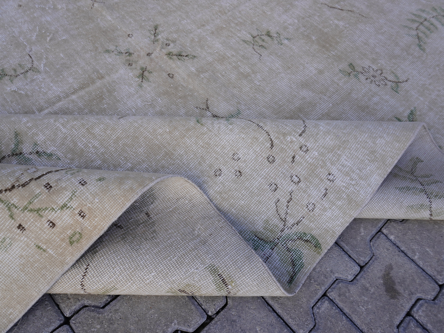Wool Neutral Rug 7x10 Ft - sku65