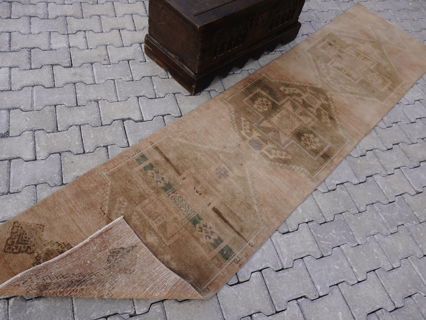 Neutral Runner Rug 2x10 ft - sku1574