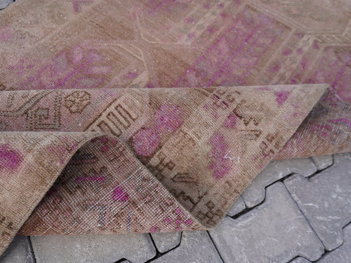 Persian Runner Rug Pink 3x11 Ft - sku1587