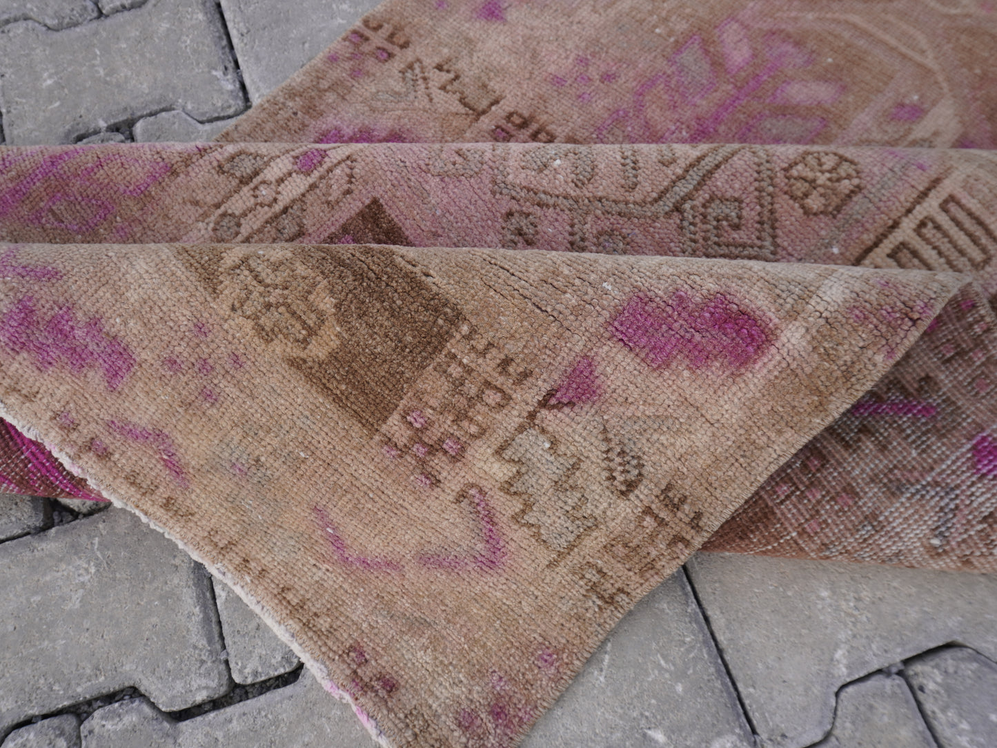 Persian Runner Rug Pink 3x11 Ft - sku1587