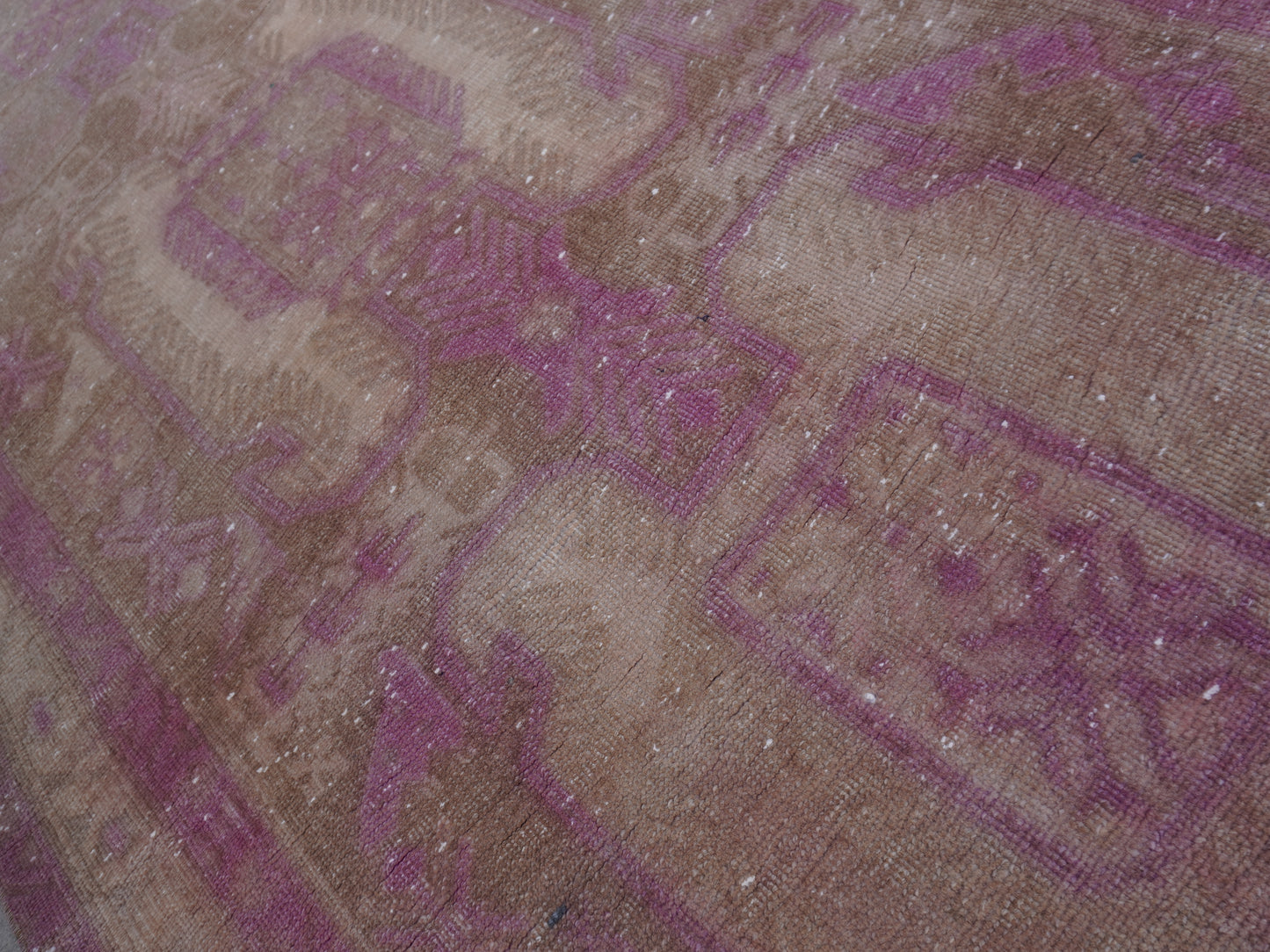 Vintage Runner Rug Pink 3x11 ft - sku1580