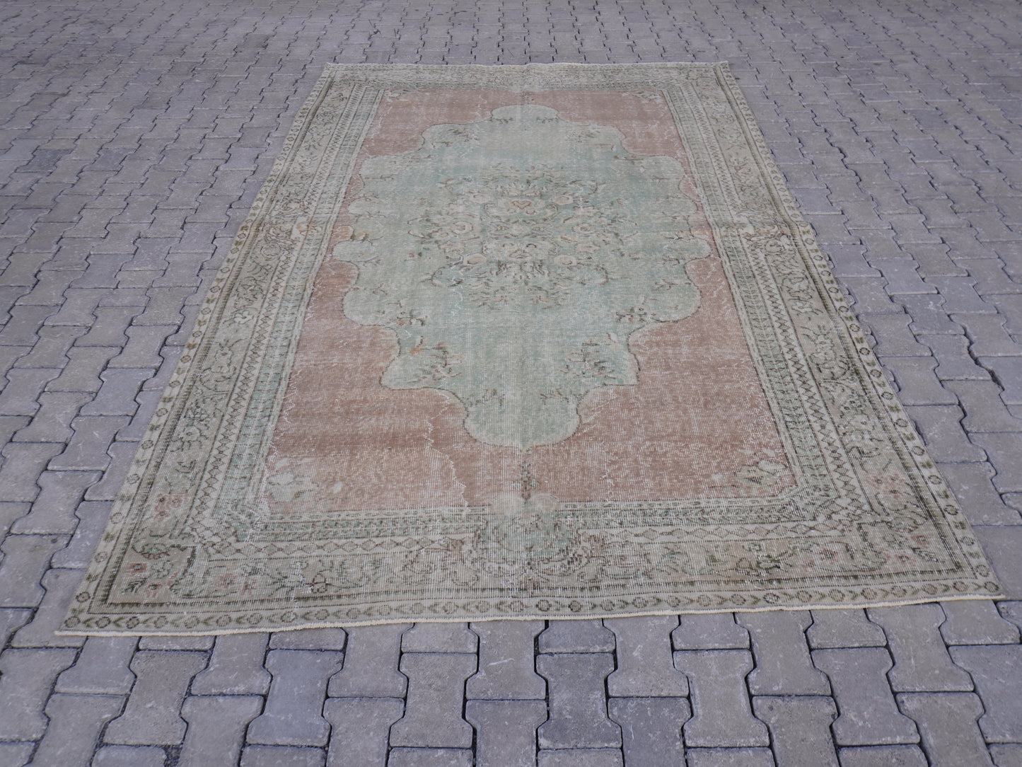 Vintage Area Rug 7x10 ft - skuf153