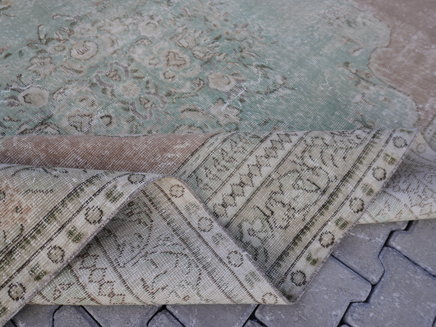Vintage Area Rug 7x10 ft - skuf153