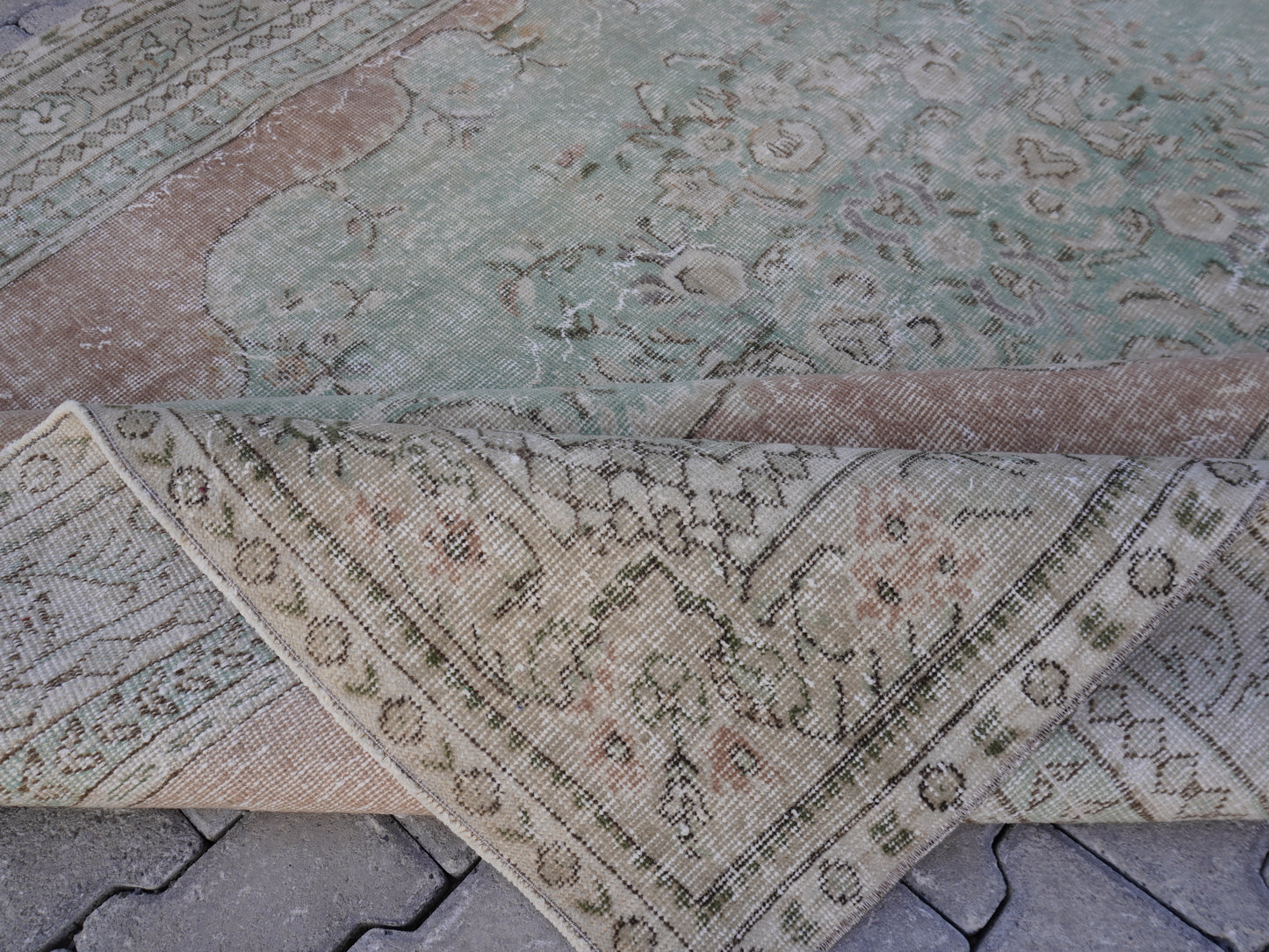 Vintage Area Rug 7x10 ft - skuf153