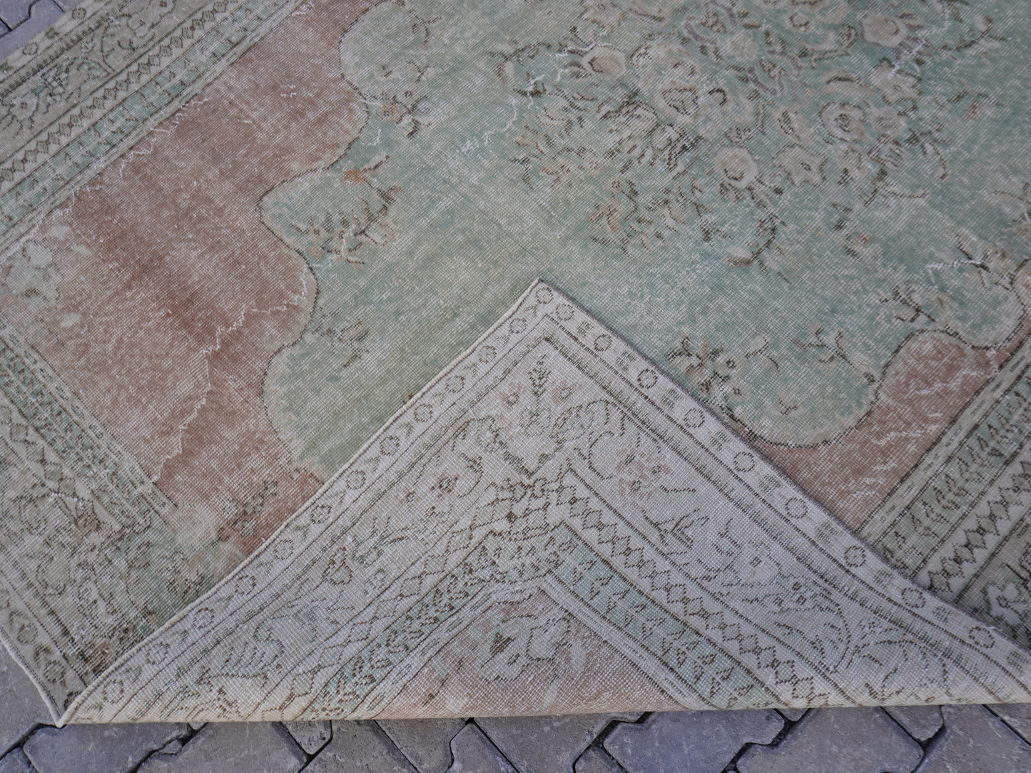Vintage Area Rug 7x10 ft - skuf153