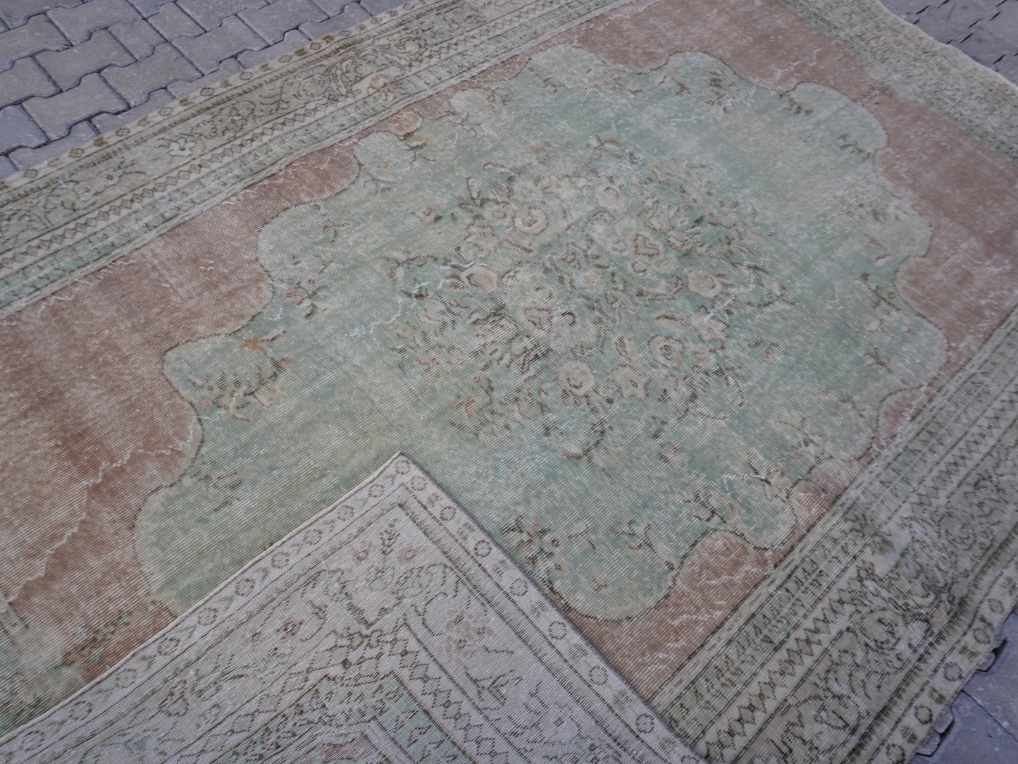 Vintage Area Rug 7x10 ft - skuf153