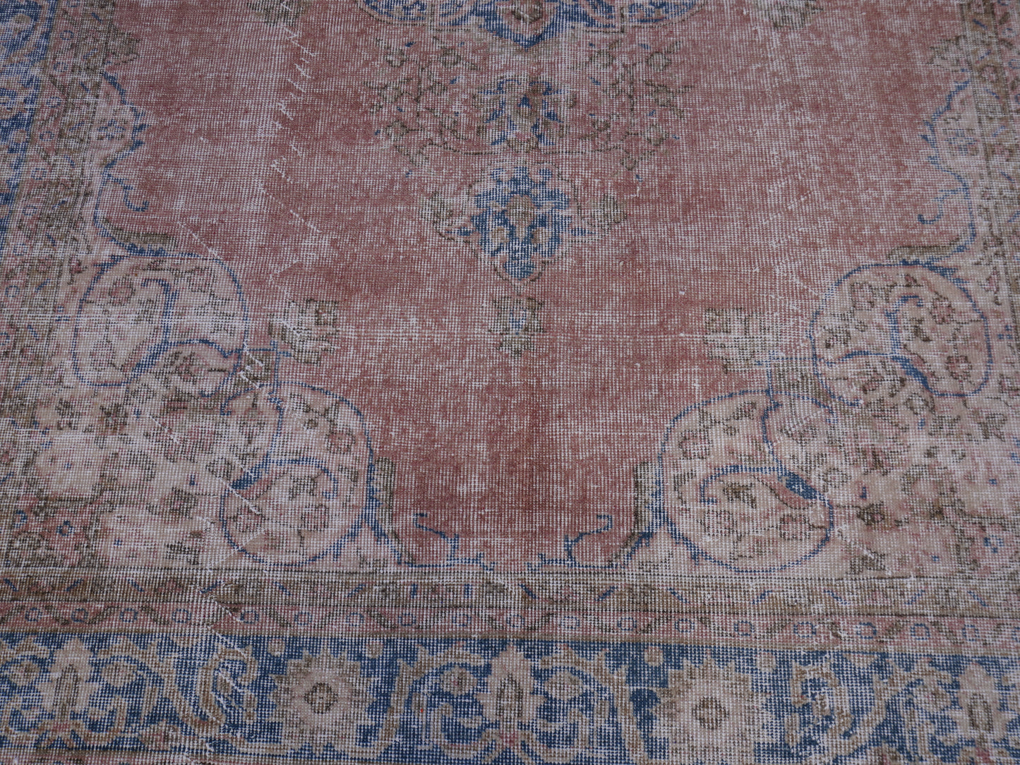 Turkish Hand Made Wool Rug 7x10 ft - skuf119