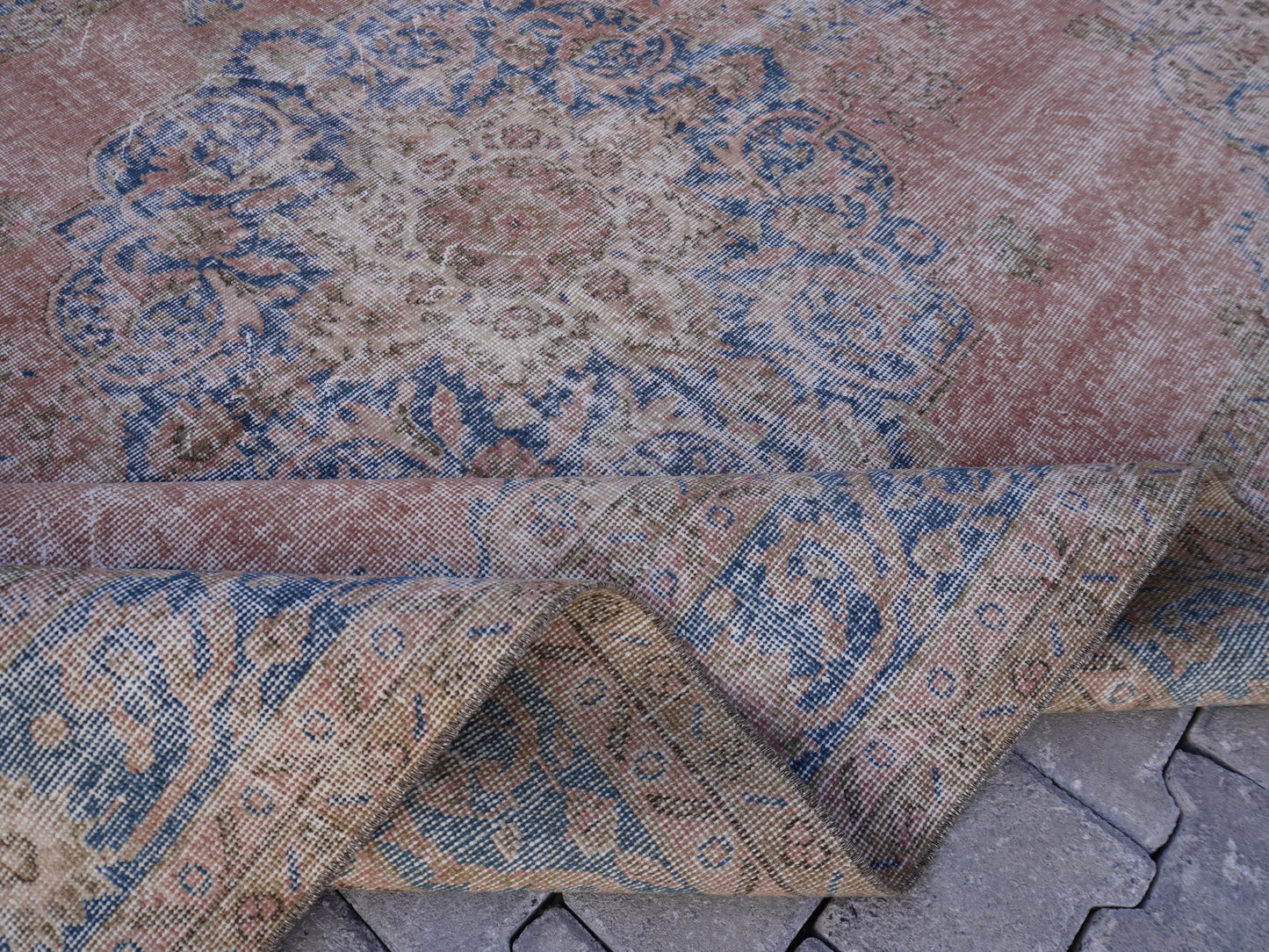 Turkish Hand Made Wool Rug 7x10 ft - skuf119