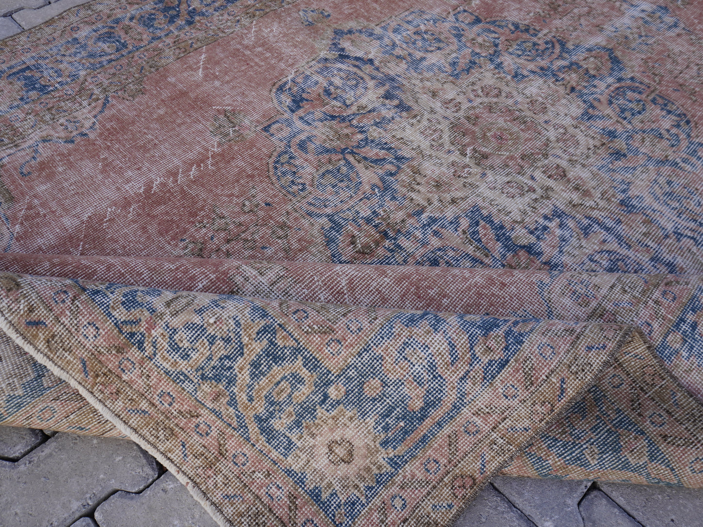 Turkish Hand Made Wool Rug 7x10 ft - skuf119
