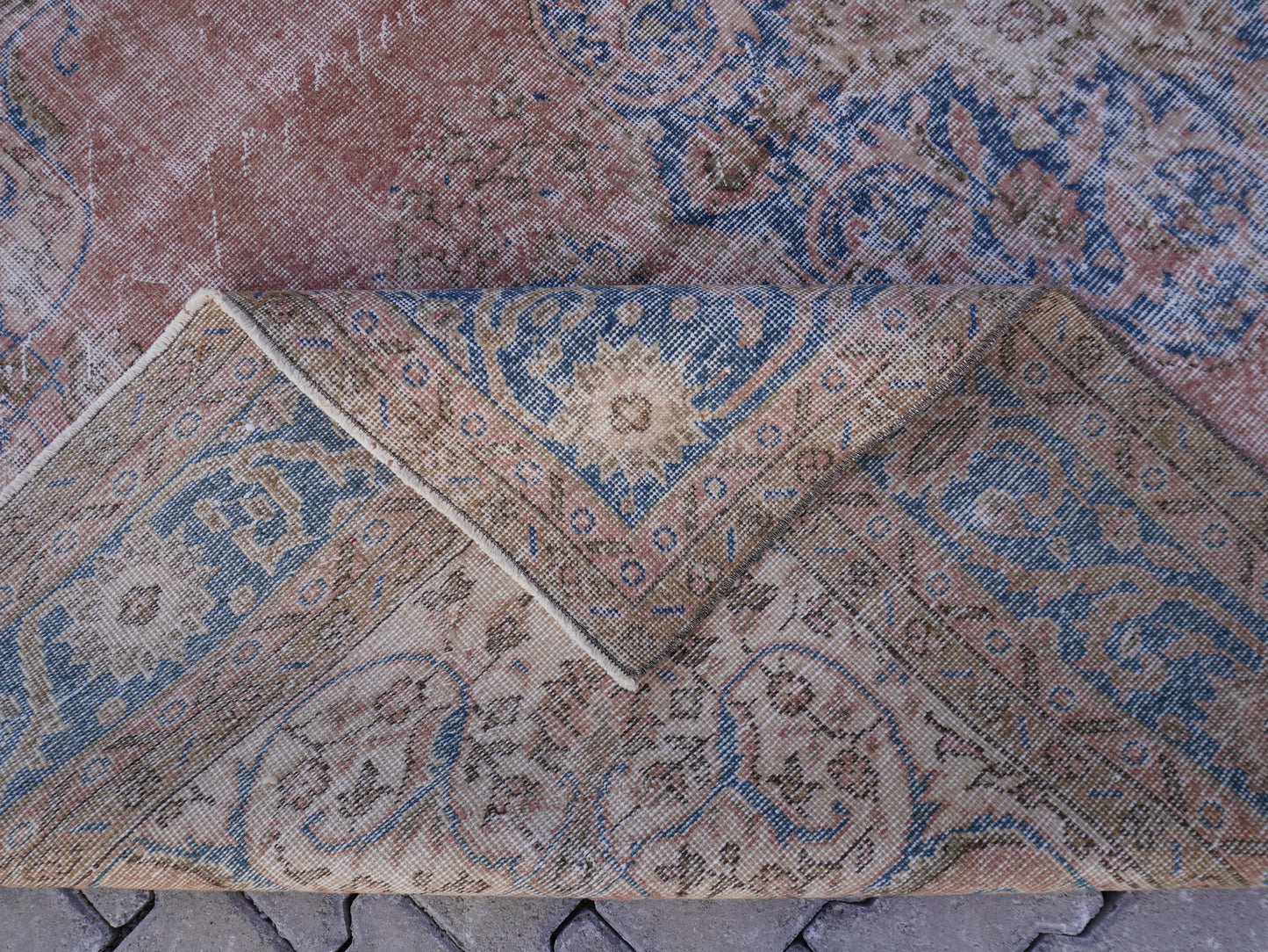 Turkish Hand Made Wool Rug 7x10 ft - skuf119