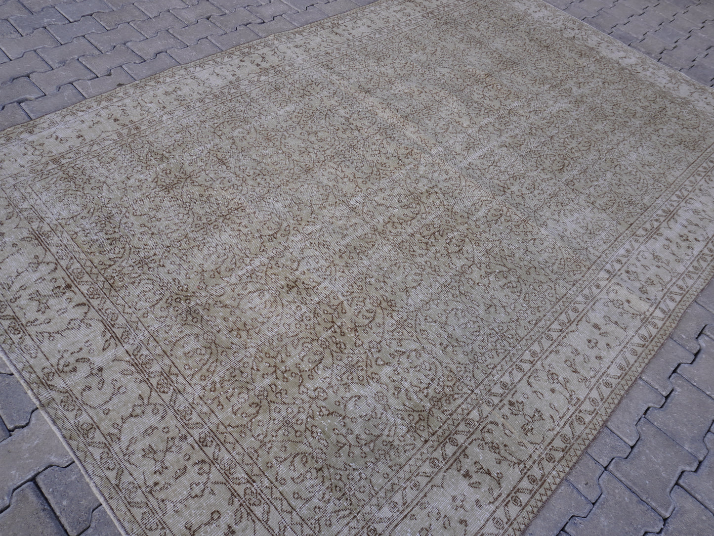 Vintage Area Living Room Rug 6x9 ft - skuf68