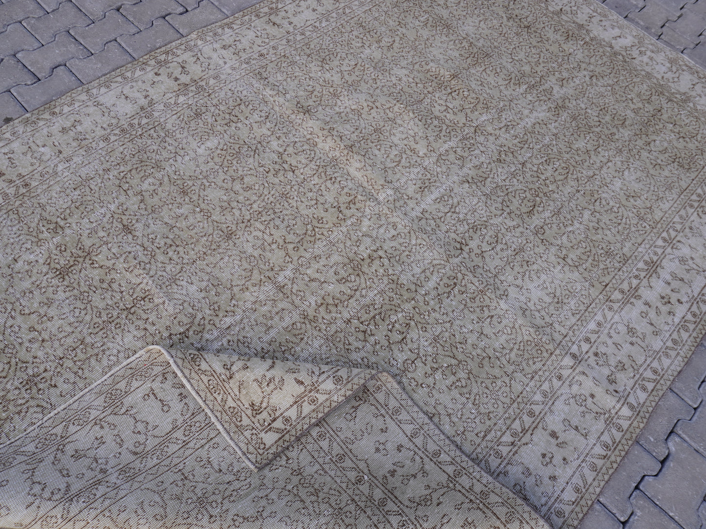 Vintage Area Living Room Rug 6x9 ft - skuf68