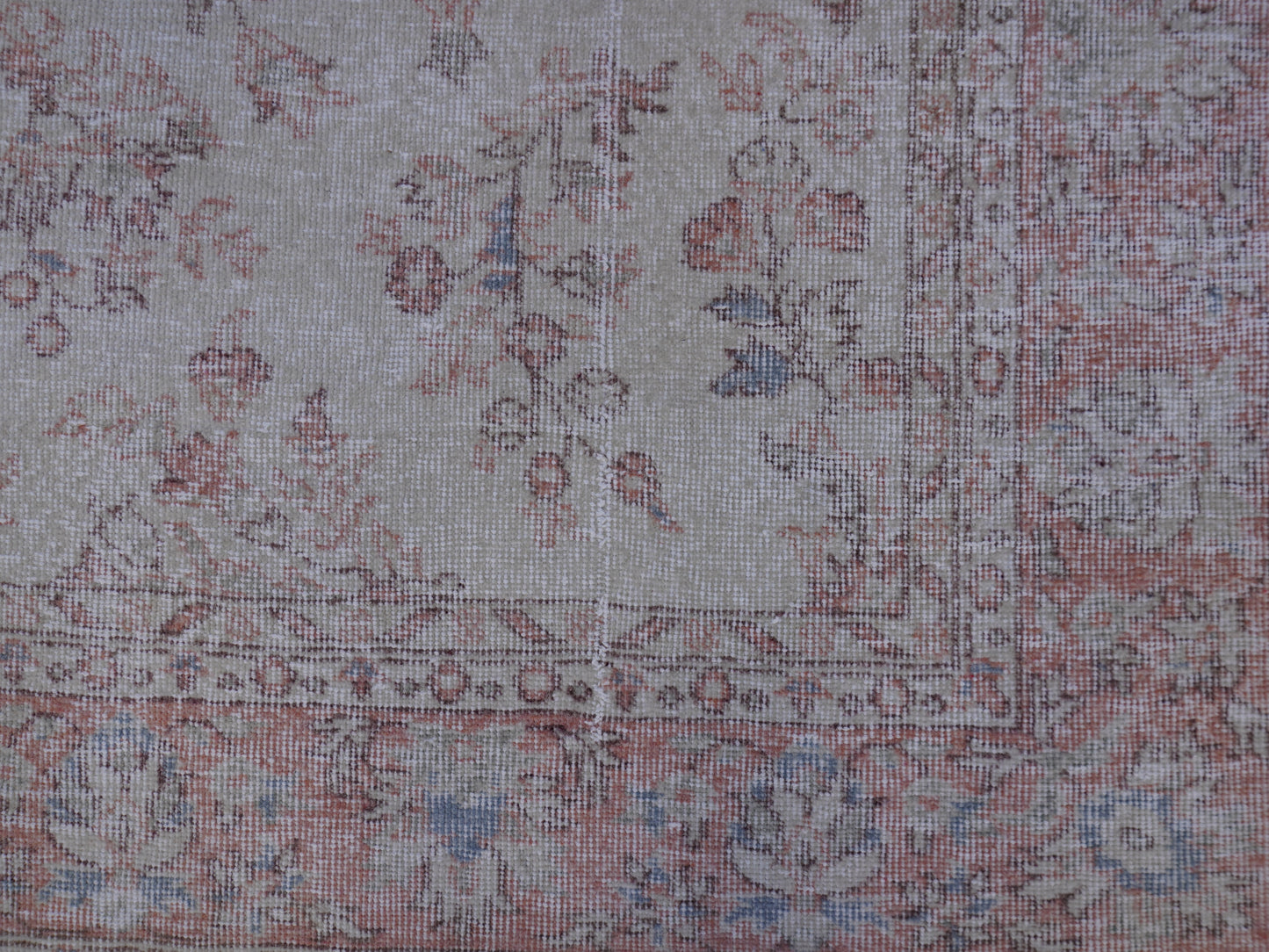 Turkish Vintage Rug 6x9 ft - skuf199