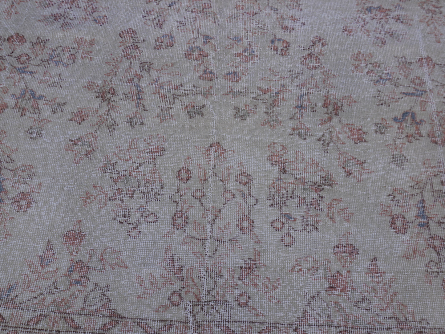 Turkish Vintage Rug 6x9 ft - skuf199