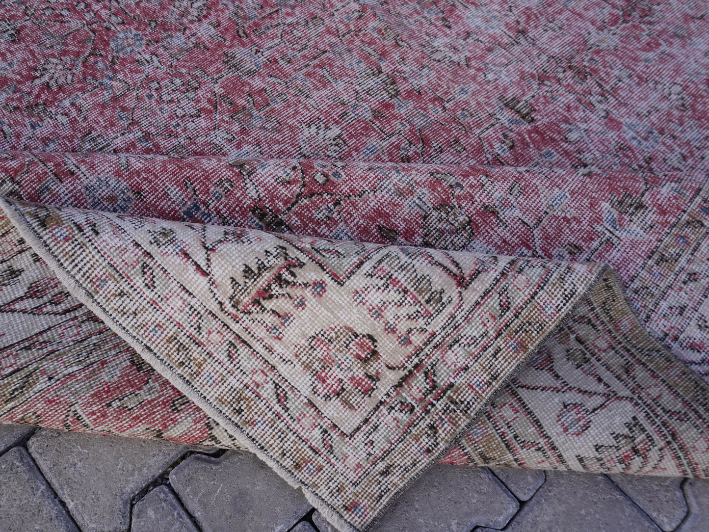 Turkish Area Rug 7x10 ft - skuf74