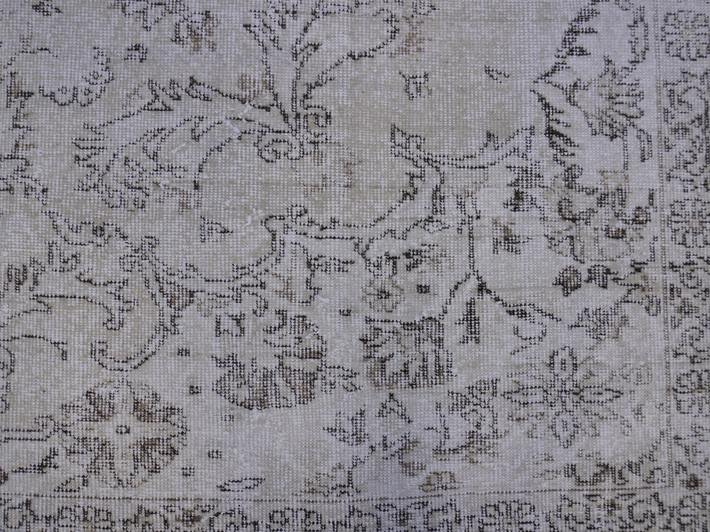 Vintage Turkish Rug 6x10 ft - skuf51